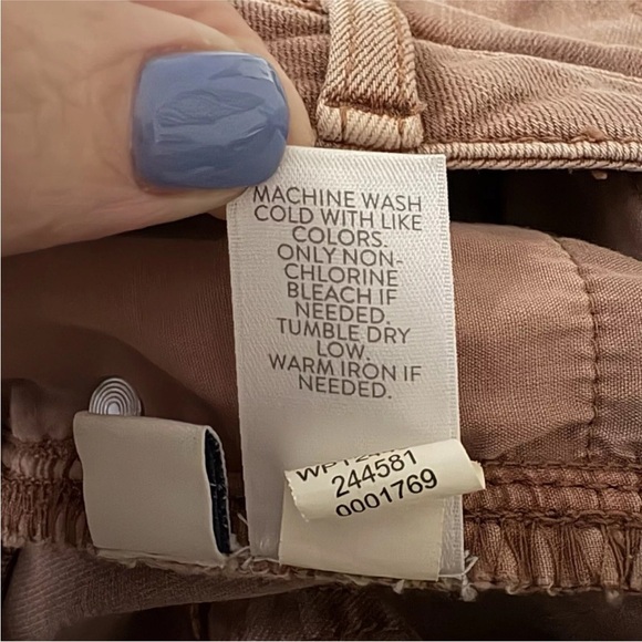 J. Jill Denim High Rise Straight Leg Cuffed‎ Ankle Jean Size 8 - Picture 6 of 6